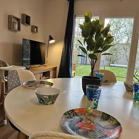 Les Jardin Elegant Et Ambiance Cosy Apartment Biscarrosse