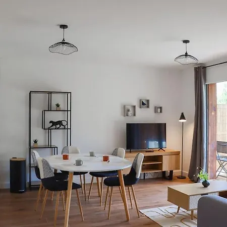 Appartement Les Jardin Elegant Et Ambiance Cosy Biscarrosse
